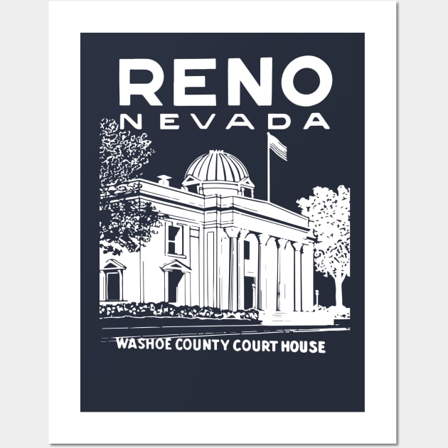 WASHOE COUNTY COURT HOUSE Wall Art by HAGEN